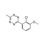 3-(2-Chloro-3-methoxyphenyl)-6-methyl-1,2,4,5-tetrazine
