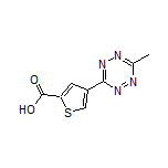 4-(6-Methyl-1,2,4,5-tetrazin-3-yl)thiophene-2-carboxylic Acid