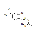 3-Chloro-4-(6-methyl-1,2,4,5-tetrazin-3-yl)benzoic Acid
