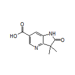 3,3-Dimethyl-2-oxo-2,3-dihydro-4-azaindole-6-carboxylic Acid