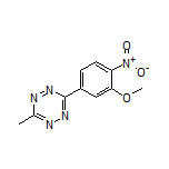 3-(3-Methoxy-4-nitrophenyl)-6-methyl-1,2,4,5-tetrazine