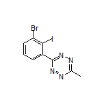 3-(3-Bromo-2-iodophenyl)-6-methyl-1,2,4,5-tetrazine