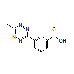 2-Methyl-3-(6-methyl-1,2,4,5-tetrazin-3-yl)benzoic Acid