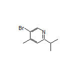 5-Bromo-2-isopropyl-4-methylpyridine