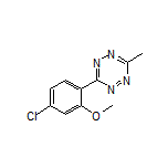 3-(4-Chloro-2-methoxyphenyl)-6-methyl-1,2,4,5-tetrazine