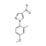 1-(4-Methoxy-2-methylphenyl)-1H-pyrazole-4-carbaldehyde
