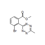 Methyl 3-Bromo-2-(6-methyl-1,2,4,5-tetrazin-3-yl)benzoate