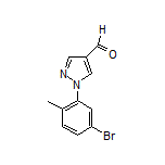 1-(5-Bromo-2-methylphenyl)-1H-pyrazole-4-carbaldehyde