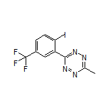 3-[2-Iodo-5-(trifluoromethyl)phenyl]-6-methyl-1,2,4,5-tetrazine