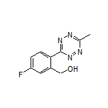 5-Fluoro-2-(6-methyl-1,2,4,5-tetrazin-3-yl)benzyl Alcohol