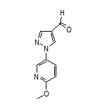 1-(6-Methoxypyridin-3-yl)-1H-pyrazole-4-carbaldehyde