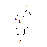 1-(4-Fluoro-2-methylphenyl)-1H-pyrazole-4-carbaldehyde