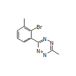 3-(2-Bromo-3-methylphenyl)-6-methyl-1,2,4,5-tetrazine
