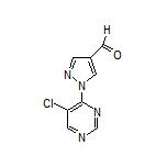1-(5-Chloropyrimidin-4-yl)-1H-pyrazole-4-carbaldehyde
