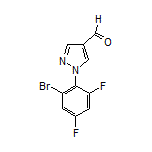 1-(2-Bromo-4,6-difluorophenyl)-1H-pyrazole-4-carbaldehyde