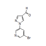 1-(5-Bromopyridin-3-yl)-1H-pyrazole-4-carbaldehyde