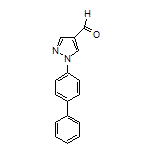 1-(4-Biphenylyl)-1H-pyrazole-4-carbaldehyde