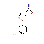 1-(4-Fluoro-3-methoxyphenyl)-1H-pyrazole-4-carbaldehyde