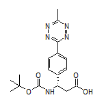 (S)-3-(Boc-amino)-3-[4-(6-methyl-1,2,4,5-tetrazin-3-yl)phenyl]propanoic Acid
