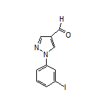 1-(3-Iodophenyl)-1H-pyrazole-4-carbaldehyde