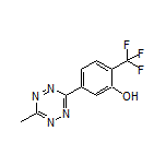 5-(6-Methyl-1,2,4,5-tetrazin-3-yl)-2-(trifluoromethyl)phenol