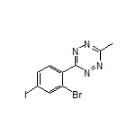 3-(2-Bromo-4-iodophenyl)-6-methyl-1,2,4,5-tetrazine
