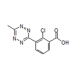 2-Chloro-3-(6-methyl-1,2,4,5-tetrazin-3-yl)benzoic Acid