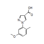 1-(5-Methoxy-2-methylphenyl)-1H-pyrazole-4-carboxylic Acid