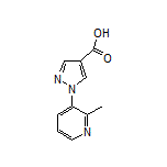 1-(2-Methylpyridin-3-yl)-1H-pyrazole-4-carboxylic Acid