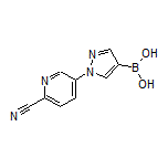 1-(6-Cyano-3-pyridyl)pyrazole-4-boronic Acid