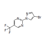 2-(4-Bromo-1-pyrazolyl)-5-(trifluoromethyl)pyrimidine