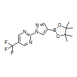 1-[5-(Trifluoromethyl)-2-pyrimidinyl]pyrazole-4-boronic Acid Pinacol Ester