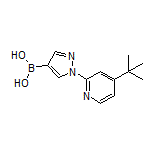 1-[4-(tert-Butyl)-2-pyridyl]pyrazole-4-boronic Acid