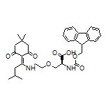 (S)-2-(Fmoc-amino)-3-[2-[[1-(4,4-dimethyl-2,6-dioxocyclohexylidene)-3-methylbutyl]amino]ethoxy]propanoic Acid