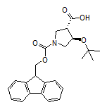 (3S,4R)-1-Fmoc-4-(tert-butoxy)pyrrolidine-3-carboxylic Acid