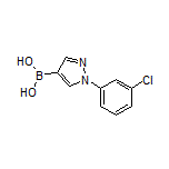 1-(3-Chlorophenyl)pyrazole-4-boronic Acid