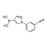 1-(3-Cyanophenyl)pyrazole-4-boronic Acid