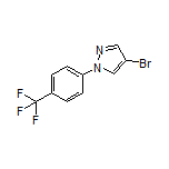 4-Bromo-1-[4-(trifluoromethyl)phenyl]pyrazole