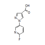 1-(6-Fluoropyridin-3-yl)-1H-pyrazole-4-carboxylic Acid