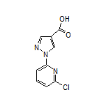 1-(6-Chloropyridin-2-yl)-1H-pyrazole-4-carboxylic Acid