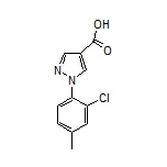 1-(2-Chloro-4-methylphenyl)-1H-pyrazole-4-carboxylic Acid