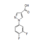 1-(3,4-Difluorophenyl)-1H-pyrazole-4-carboxylic Acid
