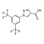 1-[3,5-Bis(trifluoromethyl)phenyl]-1H-pyrazole-4-carboxylic Acid
