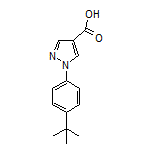1-[4-(tert-Butyl)phenyl]-1H-pyrazole-4-carboxylic Acid