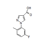 1-(5-Fluoro-2-methylphenyl)-1H-pyrazole-4-carboxylic Acid