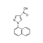 1-(Naphthalen-1-yl)-1H-pyrazole-4-carboxylic Acid