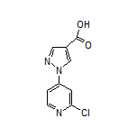 1-(2-Chloropyridin-4-yl)-1H-pyrazole-4-carboxylic Acid