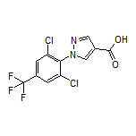 1-[2,6-Dichloro-4-(trifluoromethyl)phenyl]-1H-pyrazole-4-carboxylic Acid