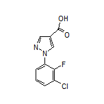 1-(3-Chloro-2-fluorophenyl)-1H-pyrazole-4-carboxylic Acid