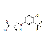 1-[4-Chloro-3-(trifluoromethyl)phenyl]-1H-pyrazole-4-carboxylic Acid